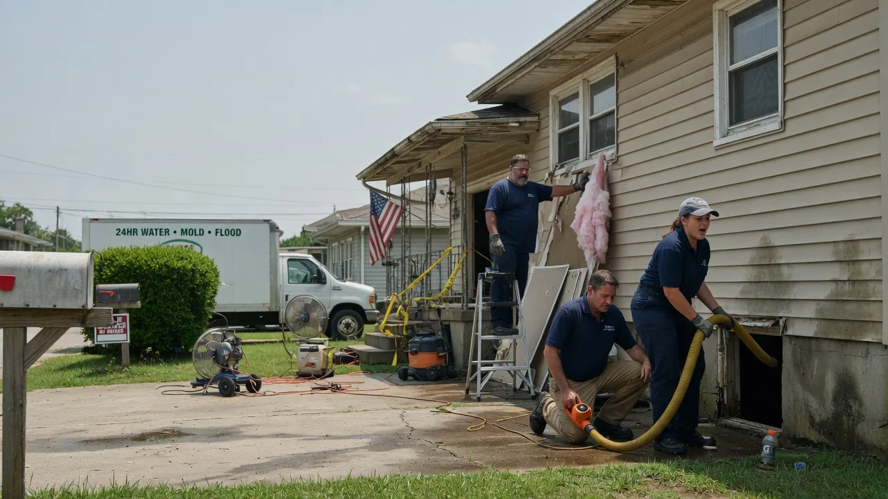 Water Damage Repair in Mt Zion, IL near me